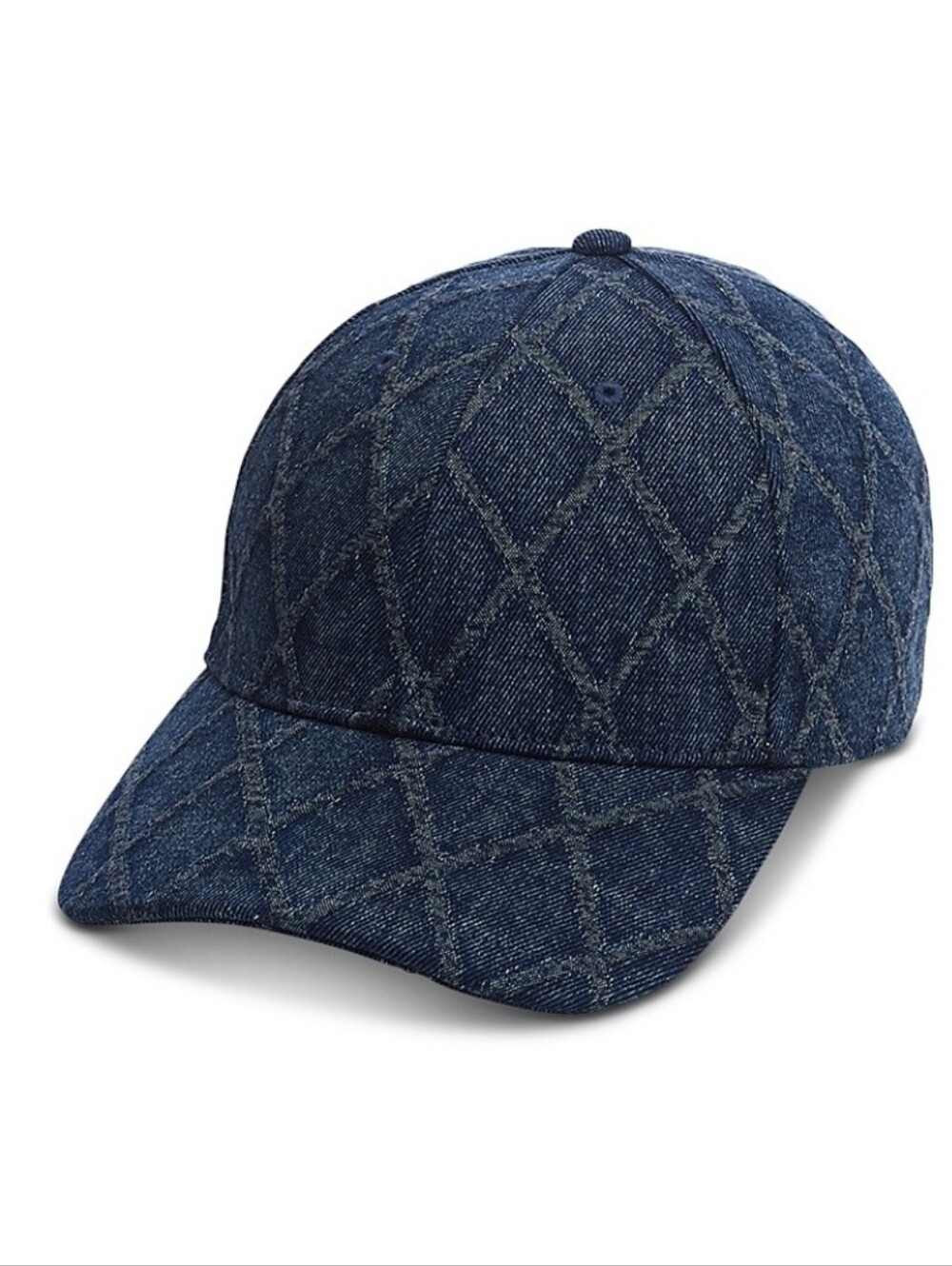 Rag & Bone Harlow Baseball Hat.Color:Karina Quilted.Size:Small. Denim. NWT Gift